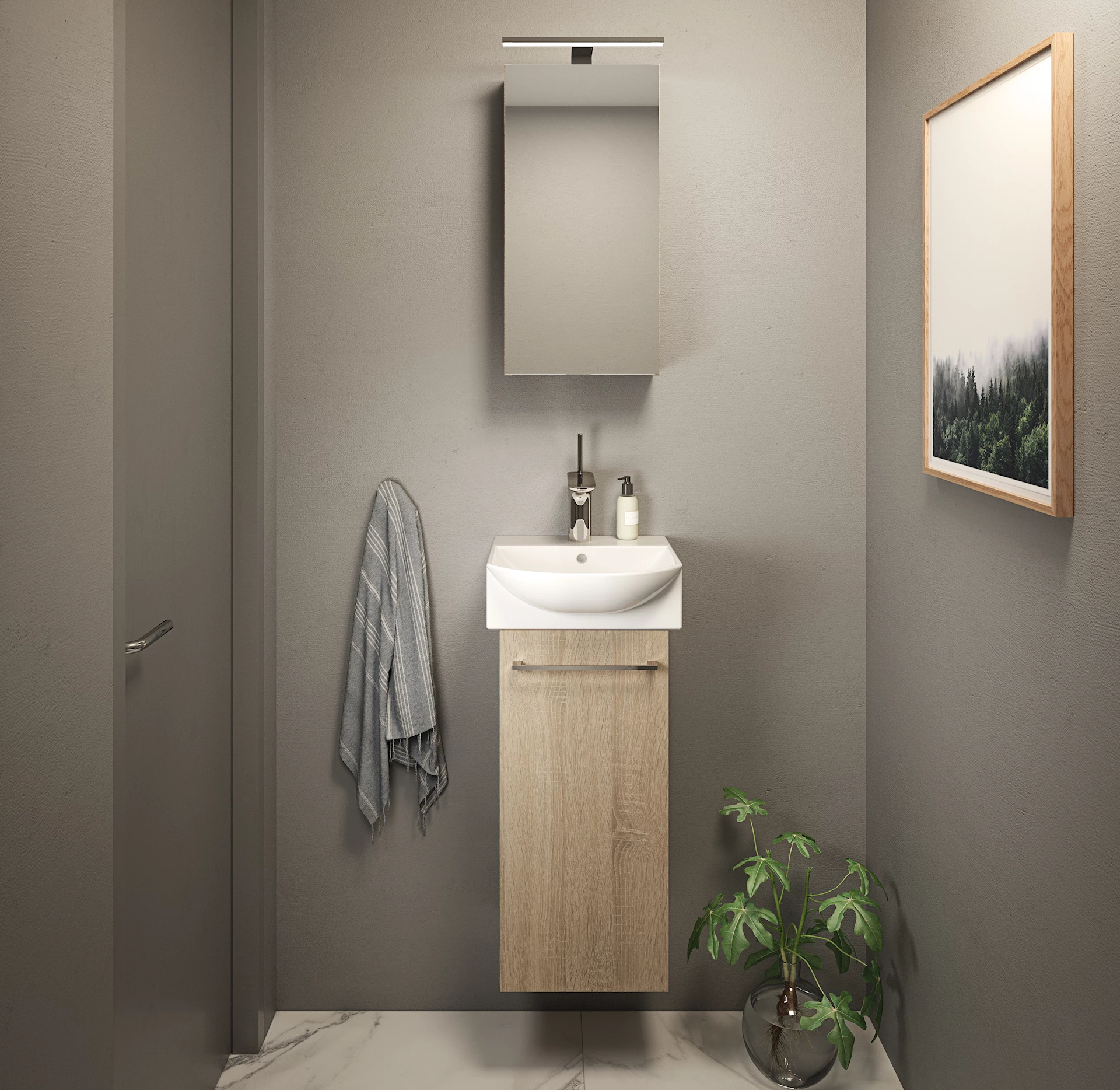 VB2018009 - Vita 35 Eik struktur - 