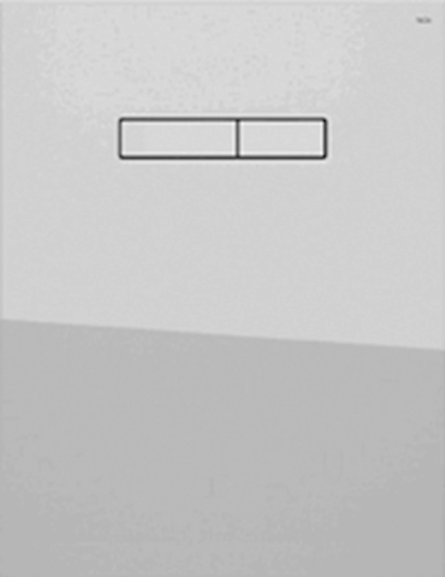 NRF6122404 - TECElux trykkplate, hvit - 