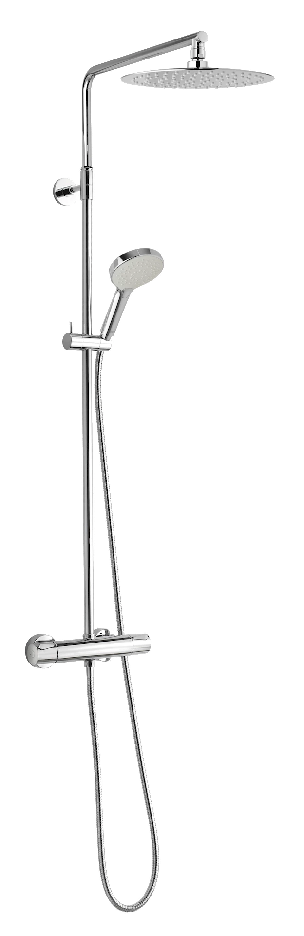 NRF4450784 - Silhouet takdusjsett, krom - 