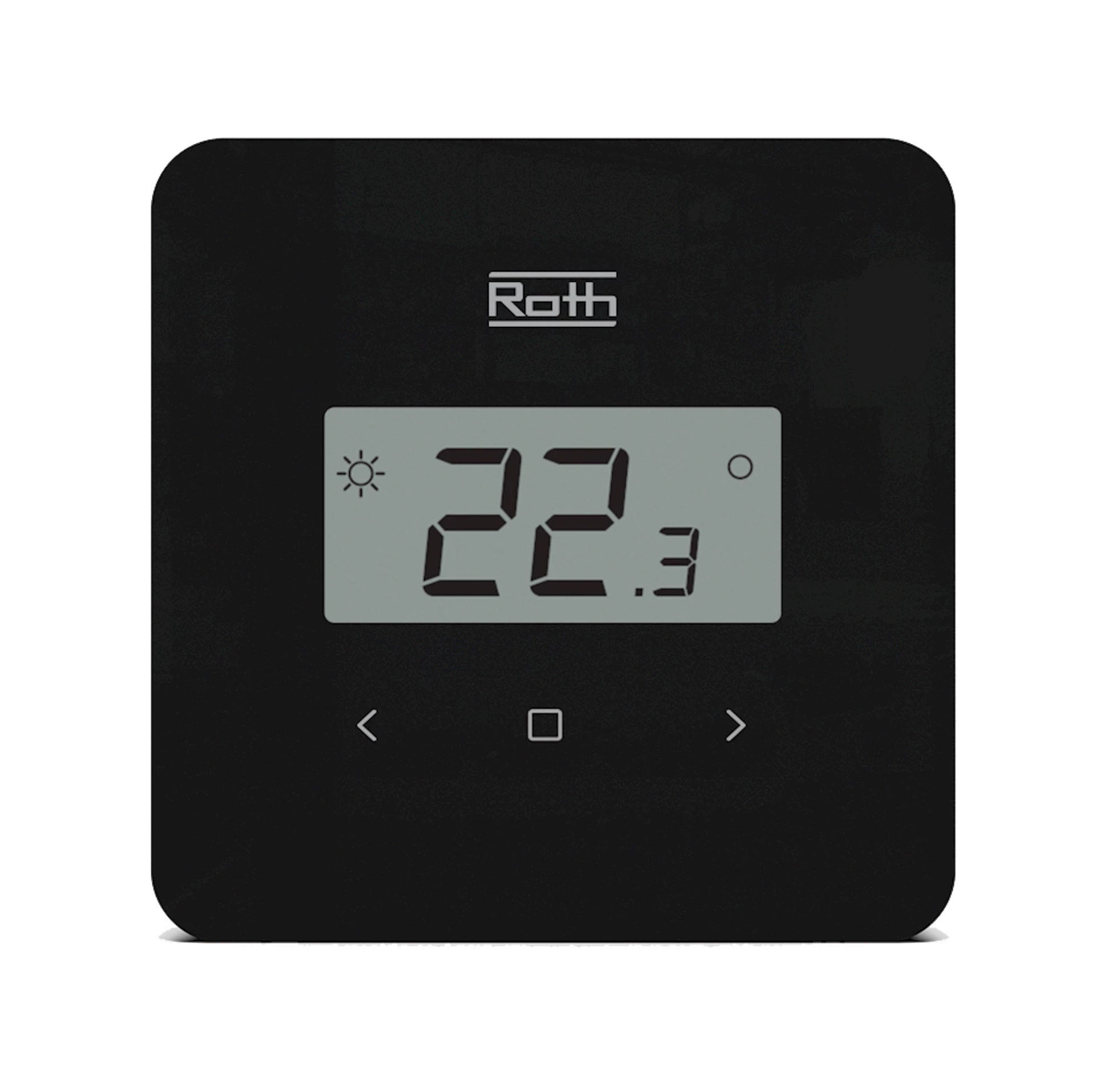 NRF8370885 - Roth Touchline SL termostat, digital sort - 