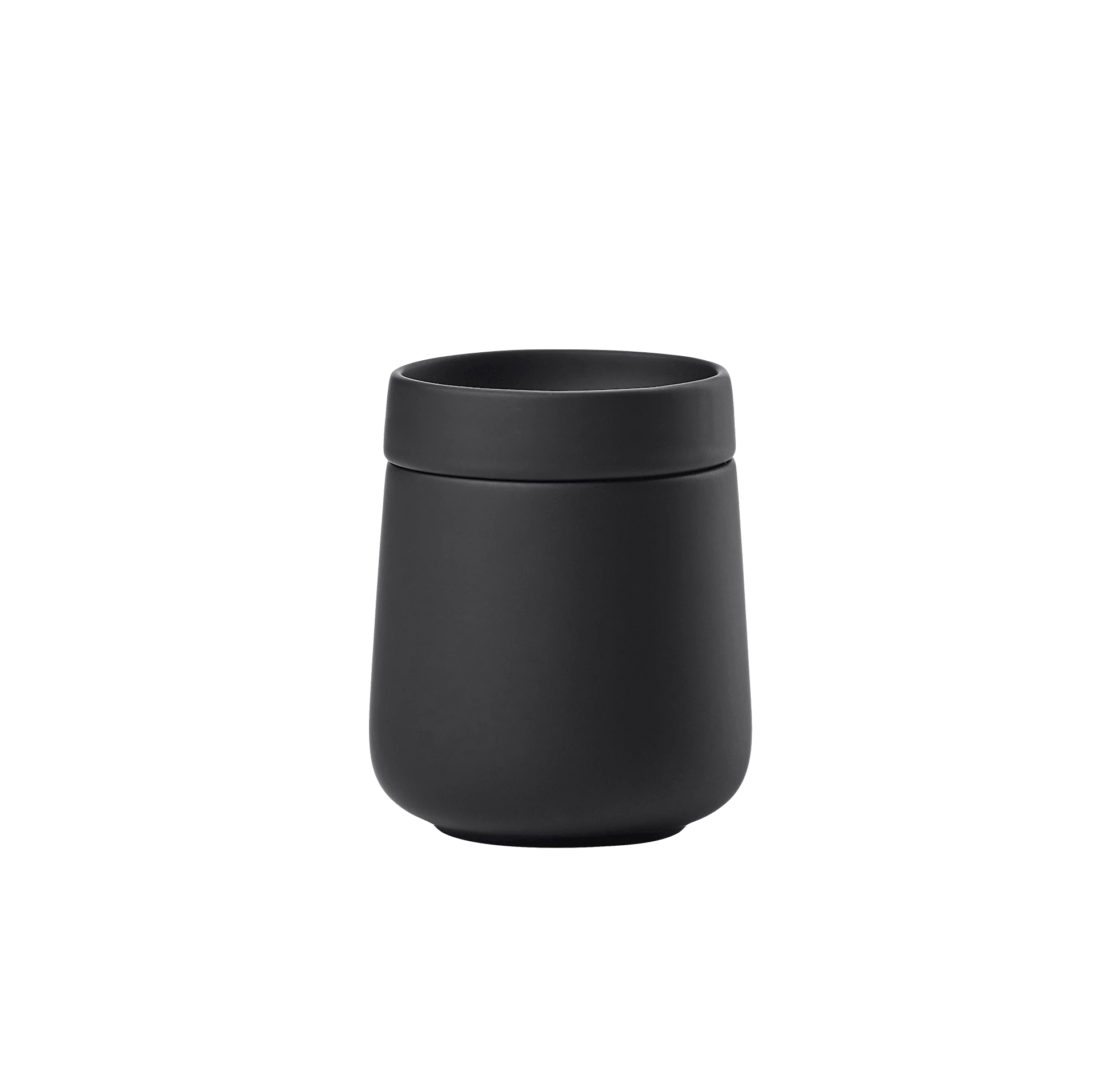 ART28160 - Nova One krukke med lokk, sort matt - 