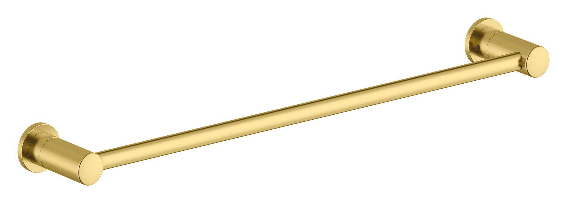 NRF4332807 - Silhouet håndklestang enkel, børstet messing - 