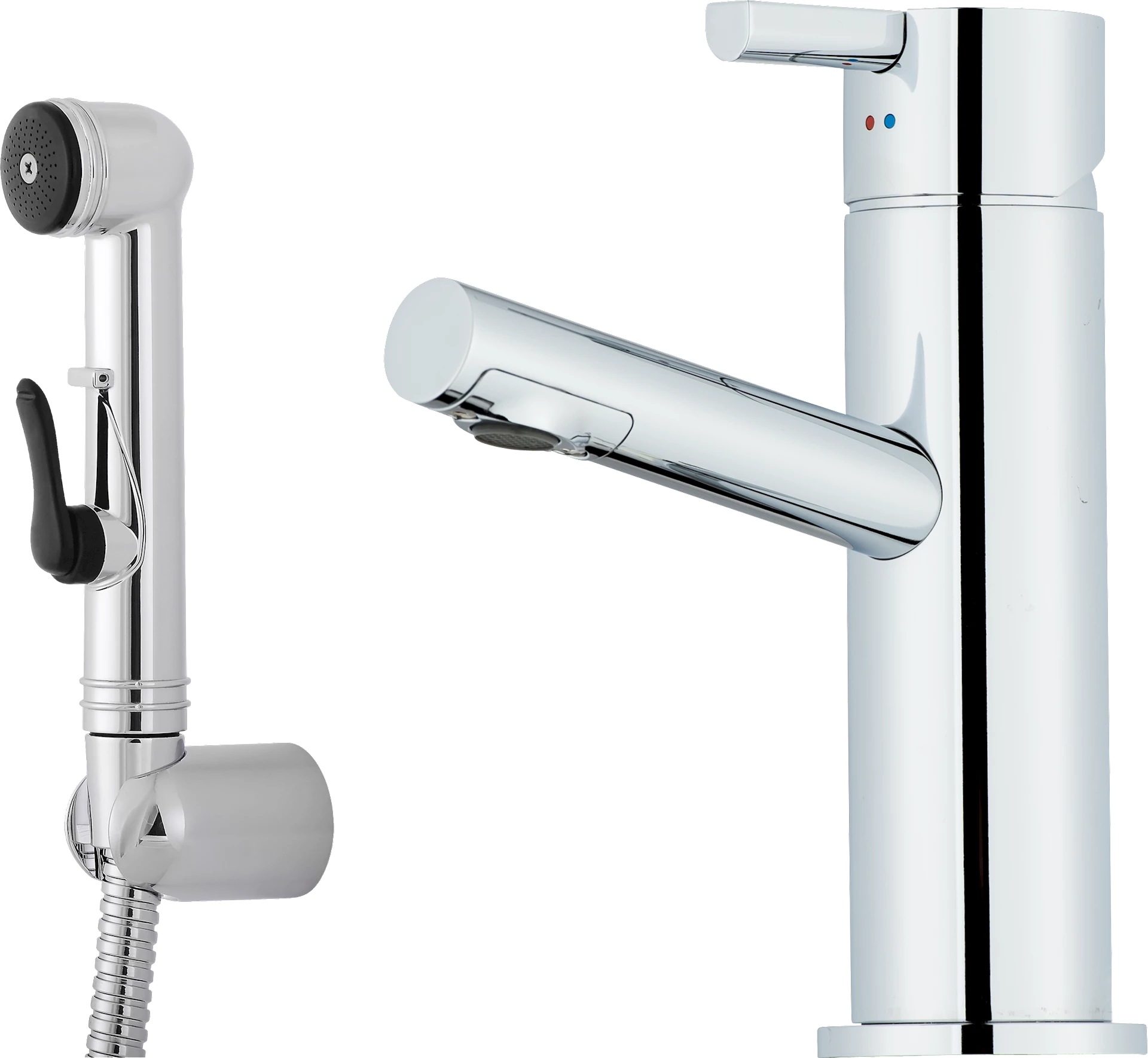 NRF4290839 - Mora Rexx servantbatteri m/hånddusj, krom - 