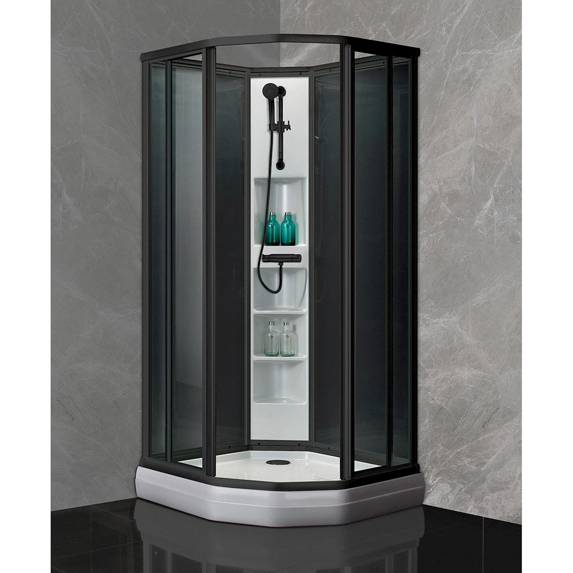 NRF6215951 - Basic dusjkabinett classic sort - 